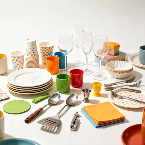 Bright Translucent Glass Tableware Mystery Box for Cold Dishes, Drinks & Light Meals