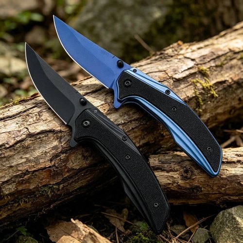 Multifunktionales Outdoor-Taschenmesser für Camping, Wandern, Klettern, Picknick, Überlebenswerkzeug