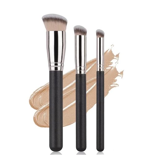 Kuas Foundation Premium Padat untuk Riasan Sempurna, Concealer & Blending Kontur