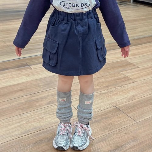 A-lijn rok met korte broek voor meisjes (culottes) voor lente en zomer