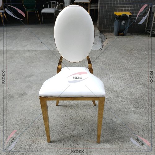 Luxury Stackable Dining Chairs with Pink Velvet and Gold Metal Legs – Round Back, Hotel & Event Use