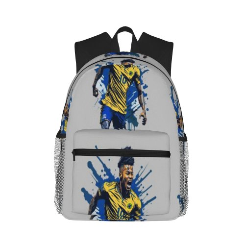 Повсякденний рюкзак Neymar Jr Splash Art для студентів і дорослих