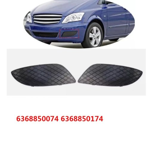 Copertura griglia anteriore per luce diurna per Mercedes Vito Viano W639 W636, griglia fendinebbia 6368850074 6368850174