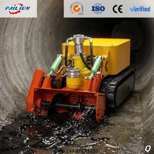 Remote Control Underwater Dredging Robot with 300m³/h Capacity and 500m Conveying Distance for Silt and Sludge