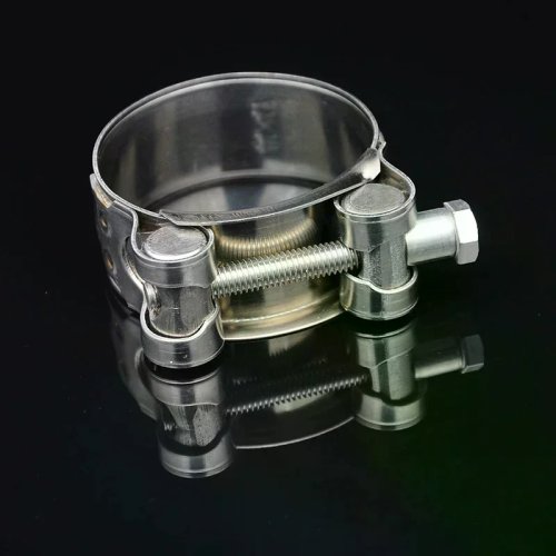 Abrazadera para manguera de acero inoxidable 304 para tuberías de escape, aire y agua - Duradera, sellado fuerte, herramienta de reparación y soldadura