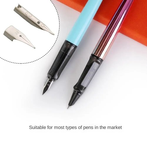万年筆ペン先 0.38mm 耐久性 レトロ ディップ式 学校用品 (1/5/10本)