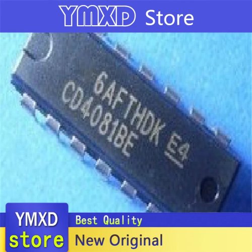 2 قطعة/لوت جديد أصلي CD4081BE CD4081 بوابة AND رباعية بمدخلين DIP-14 متوفر
