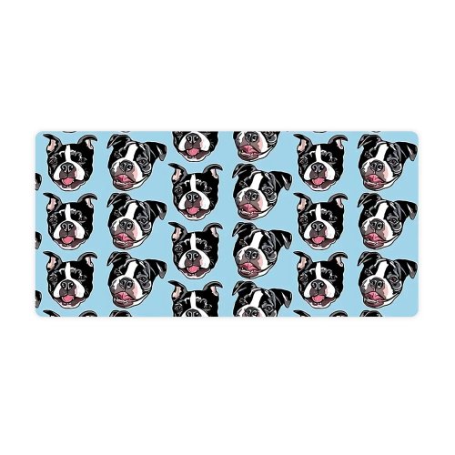 Boston Terrier Mauspad – Minimalistischer Schreibtisch-Accessoire