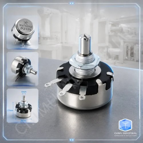Potenziometro a filo avvolto a un giro Spark WX110 010 1W 1K 2.2K 4.7K 10K Ohm resistenza regolabile