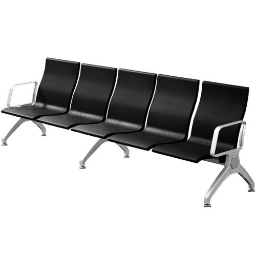 Silla de espera para hospital de acero de lujo, sillón para visitantes