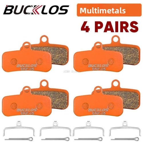 BUCKLOS セラミックブレーキパッド 4セット ロードバイク用 DO2S NO3A 油圧 - レジン、セミメタル、メタル