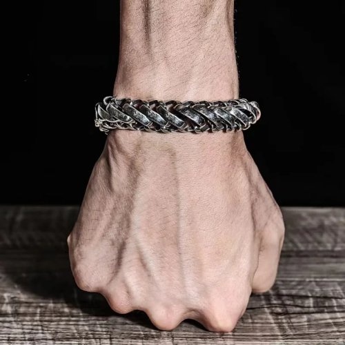 Neues Mode-Armband, Vintage-Persönlichkeit, Trendiger Minimal-Stil für Hip-Hop-Streetwear