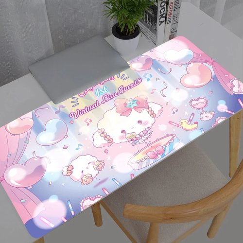 Sanrio Cogimyun Large Mouse Pad 900x400mm, XXL Gaming & Office Desk Mat for Laptop and Keyboard