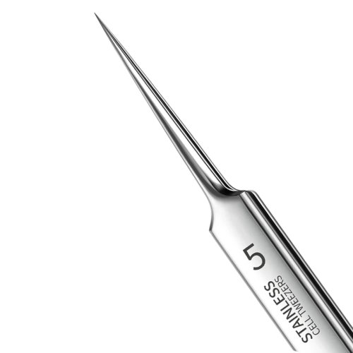 Pinset Komedo Ultra Halus, Alat Pengangkat Jerawat & Komedo untuk Kecantikan