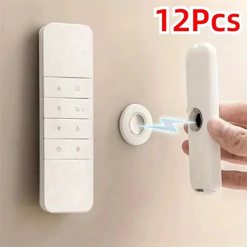 Magnetische afstandsbedieninghouder, voor aan de muur met plakstrip, sterke grip