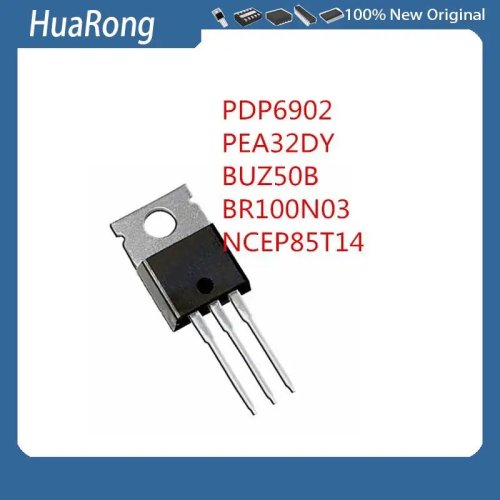 10 pezzi Transistor MOSFET PDP6902 DP6902 OP6902 PEA32DY BUZ50B BR100N03 NCEP85T14 TO-220-3