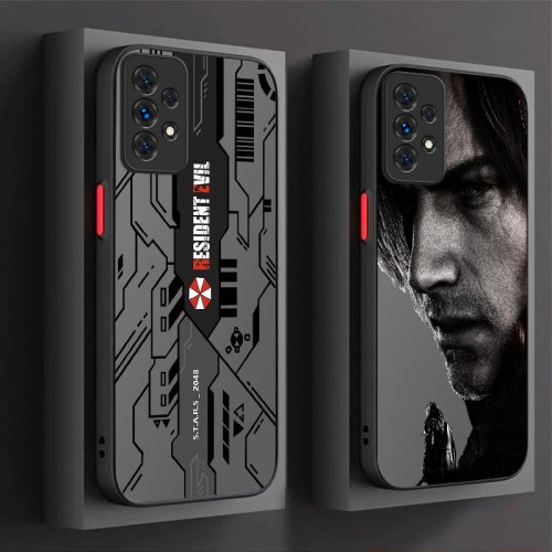 Cover opaca per Samsung Galaxy A07 A17 A34 A54 A05 A05S A24 A14 A53 A33 A23 A52 A52S A32 A22 A12 A71 A51 A31 Cool Residents Evils