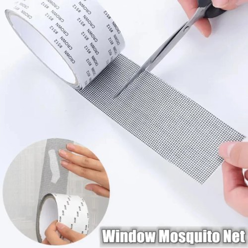Pita Perekat Perbaikan Kasa Nyamuk, Jaring Jendela Anti Sobek, Durable, Tutup Lubang