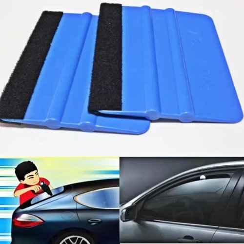 1 Pcs Squeegee Pemasangan Vinil Mobil, Alat Pengaplikasi Film Carbon Fiber, Pengikis Kaca Mobil