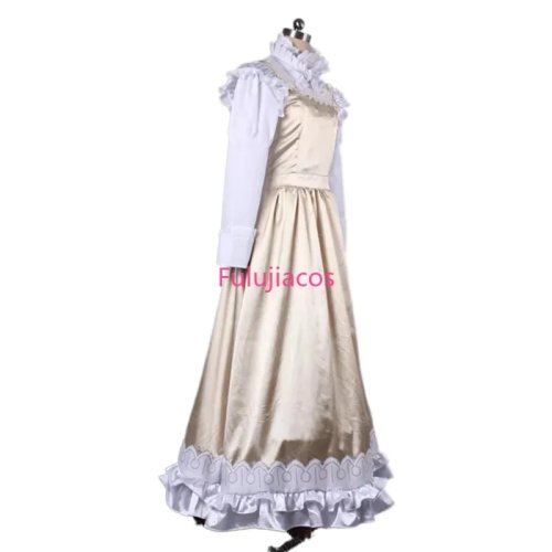 Kostum Cosplay Makrofag Anime Cells at Work! Gaun Lolita Maid untuk Halloween
