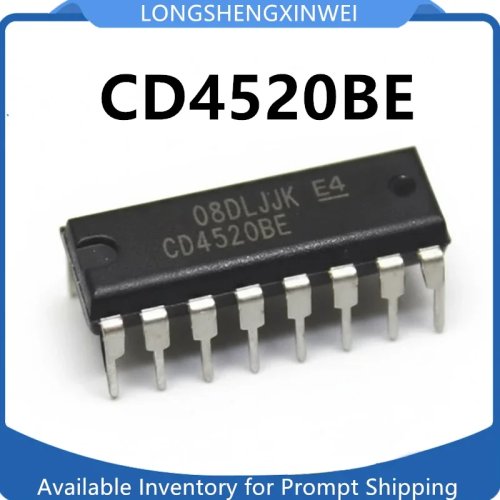 1PCS CD4520 CD4520BE DIP-16 IC