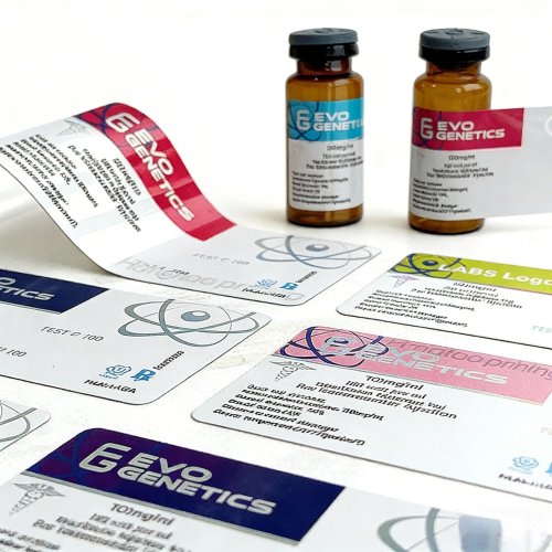 15ml Removable Custom Labels for Cosmetic PET Bottles Waterproof Vinyl Stickers