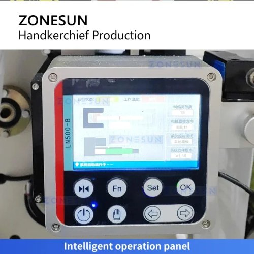 Zonesun ZS-ZJL1 Máquina de conversão de papel facial com Flow Wrapper