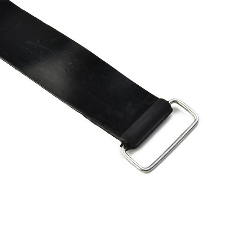 Correia de montagem em borracha para motos e scooters, largura 25 mm, comprimento 175 mm