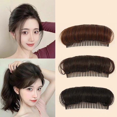 가발 쿠션 볼륨업 헤어 루트 패드 여성용 보이지 않는 헤어 인서트