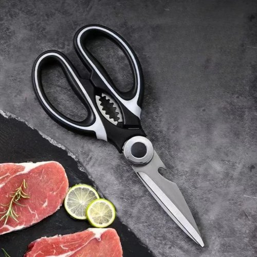 Forbici da cucina in acciaio inossidabile per tagliare verdure, arrosti e pollo al forno