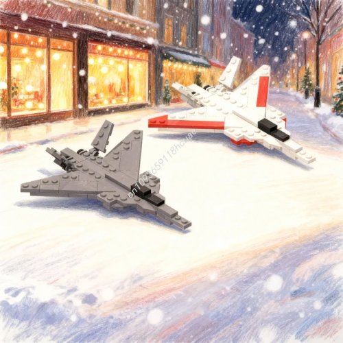 162 деталей конструктор MOC XFA Ace Combat 1 Scale - Творческая обучающая игрушка, подарок