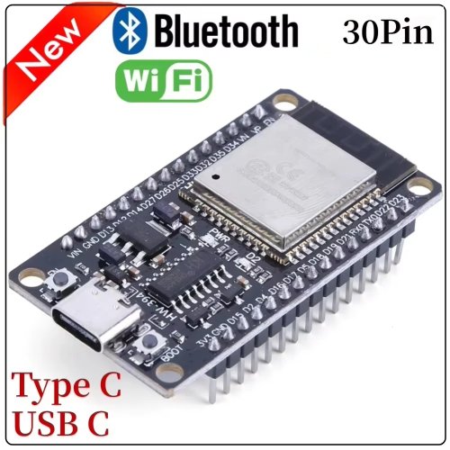 Modul ESP32 32D Development Board WiFi Bluetooth, Dual Core, Konsumsi Daya Ultra Rendah, 30 Pin, untuk Smart Home