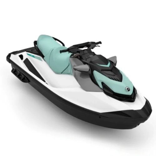 Jet Ski in Türkis und Cyber-Grün
