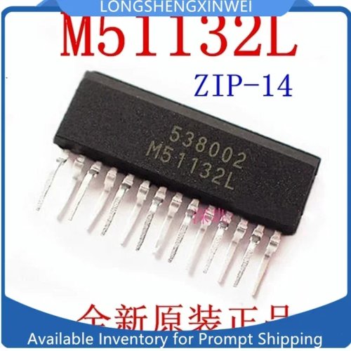 1 Pezzo Nuovo Originale M51132L ZIP14 IC a Inserimento Diretto