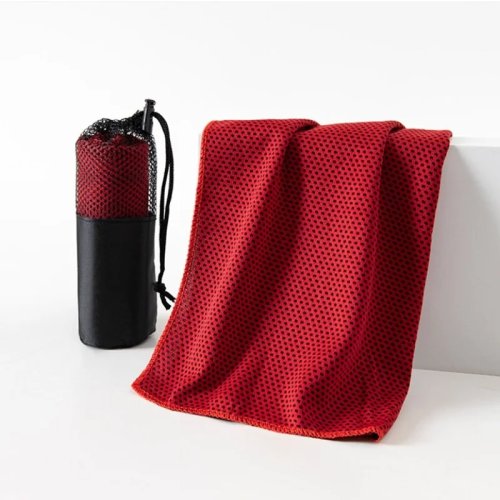 Verkoelende microvezel sportdoek - Snel drogend strand- en gymdoek