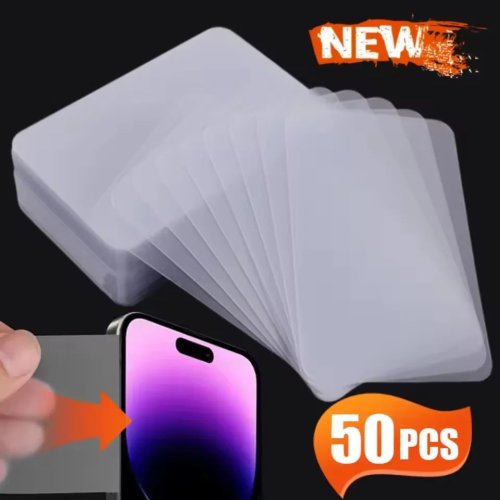 1-100 PCS Cartes d'ouverture d'écran de téléphone, outil de levier ultra fin et flexible pour réparation d'écran LCD de mobile et tablette