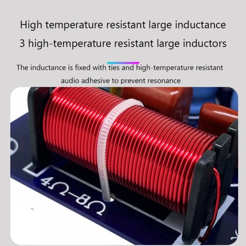 Кроссовер для колонок 3-полосный 250W HiFi, разделитель частот для домашнего кинотеатра