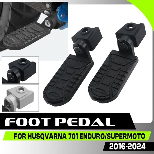 Repose-pieds réglables et abaissables pour Husqvarna 701 Enduro / Supermoto