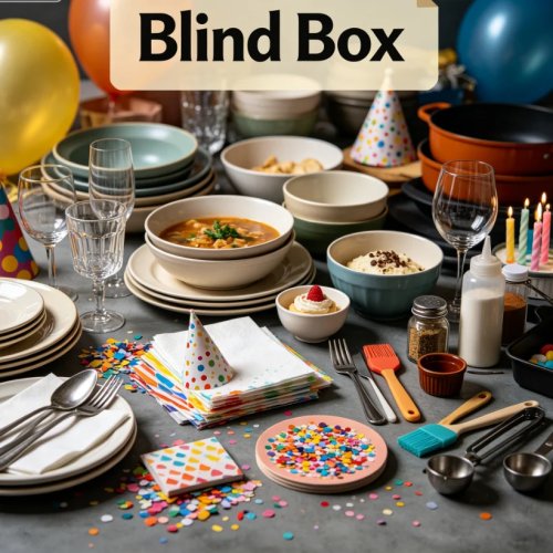 Surprise Curated Dining Blind Box – Random Stylish Tableware for Breakfast & Afternoon Tea
