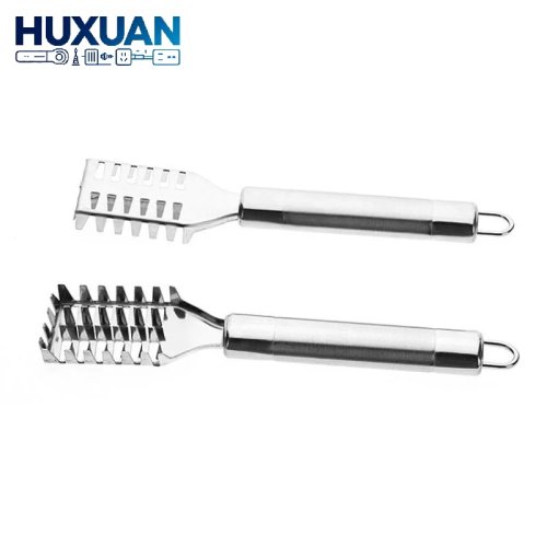 Stainless Steel Fish Scaler with Sawtooth for Home Boning