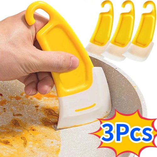 Spatula do czyszczenia kuchni z miękkim ostrzem do garnków i naczyń