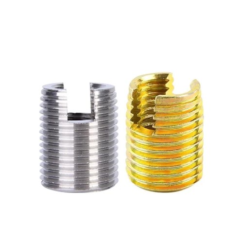 Ống ren tự khoan loại 302 bằng thép không gỉ và thép cacbon, có rãnh