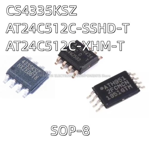 20 шт./партія CS4335 CS4335KSZ 4335KSZ CS4335K AT24C512C-SSHD-T 2FCD 2FC AT24C512C-XHM-T 2FCM SOP-8 Інтегральна мікросхема