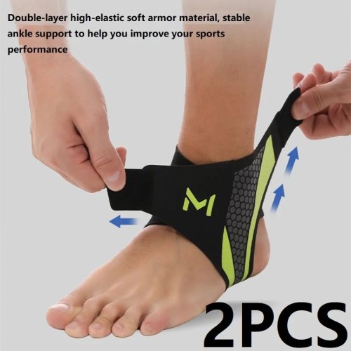 1-2 stuks Enkelbrace, voetbandage voor pijn plantaire fasciitis, nachtspalk, compressiesok, enkelbeschermer voetbal