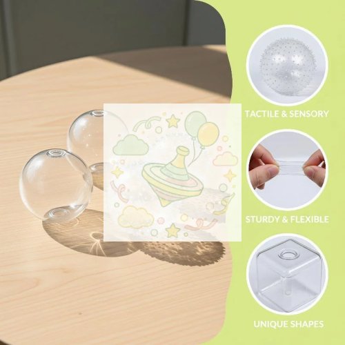 Cangkang Bola Squeeze TPU Kosong Lembut Mudah Diisi DIY Mainan Sensorik Fidget untuk Aktivitas Orang Tua dan Anak