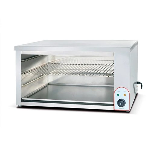 Lò nướng salamander điện treo chuyên nghiệp có quay gà cho bếp thương mại