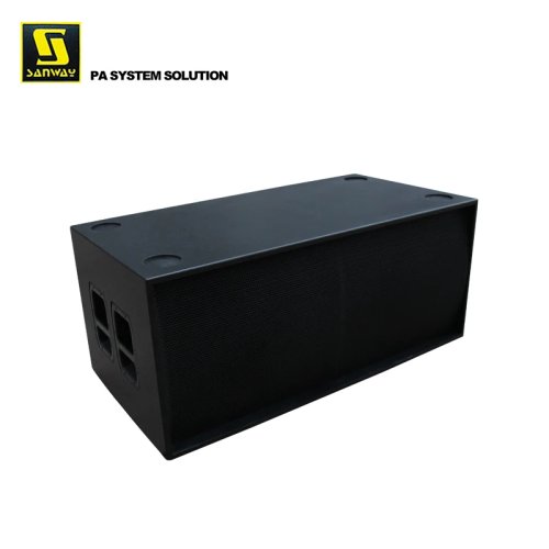 LX218 Professioneller Audio-Subwoofer Dual 18 Zoll 2000W Lautsprecher Bassbox