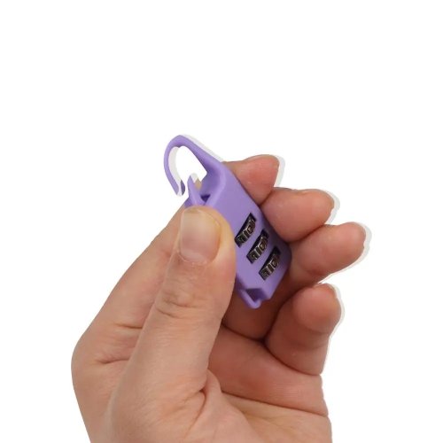 Khóa số 3 vòng cho vali, khóa móc mini chống trộm