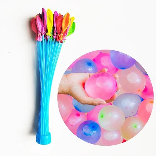 Globos de agua de llenado rápido 333/555/1111 uds – Juguete de playa para niños, fiesta de verano