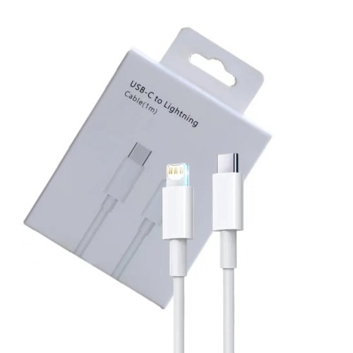 Cabo de carregamento rápido PD 35W USB-C para iPhone 14 13 12 11 X XS XR 7 8 Plus, 1m/2m